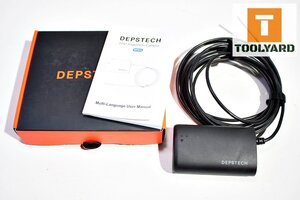 【中古】DEPSTECH ファイバースコープ WF070 3.5m 3.9mm極細内視鏡カメラ WiFi接続