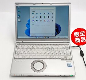 お盆セール 高速SSD 中古ノートパソコン Panasonic CF-SZ6RDQVS 第7世代Core i5 8GB DVDRW 無線 Bluetooth カメラ Windows11 Office 保証付