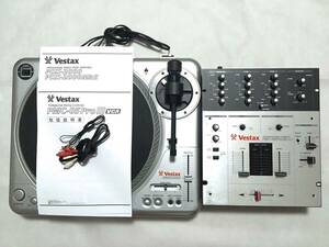 Vestax PMC-05PROvca PDX-2000 DJミキサー ターンテーブル セット