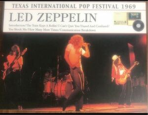 LED ZEPPELIN / レッド・ツェッペリン / THE ONLY WAY TO FLY 1969 / TEXAS INTERNATIONAL POP FESTIVAL 1969 / EMPRESS VALLEY