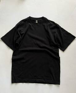 LOS ANGELS APPAREL 6.5oz Tシャツ/ロスアパ/黒/ブラック/S/USA製