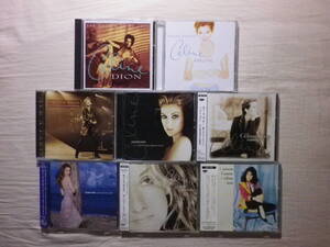 『Celine Dion 国内盤CD8枚セット』(帯付有,The Colour Of My Love,Falling Into You,Live A Paris,Let’s Talk About Love,All The Way)