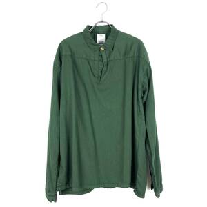 VISVIM(ビズビム) KERCHIEF TUNIC SHIRT 2016 (d-green)