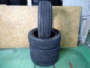 GM0532【送料無料235/55R20】4本 ダンロップ WINTER MAXX SJ8 レクサスRX ムラーノなどへ ダンロップ 中古スタッドレスタイヤ