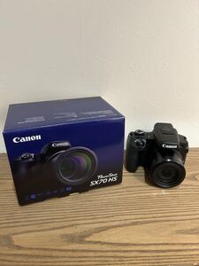 CANON PowerShot SX70 HS 24/12月購入新品同様!! 動作確認のみ キャノンデジタルカメラ