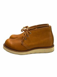 RED WING◆チャッカブーツ/US8.5/CML/レザー/9853