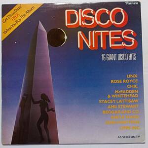 即決 80年代オムニバス DISCO NITES　ディスコ YA