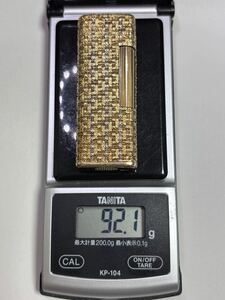 ダンヒル dunhill ガスライター　18K アウタージャッケット　