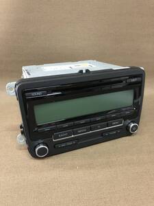 動作未確認現状品☆VW/フォルクスワーゲン☆純正☆オーディオ☆CD/チューナー☆VW-5M0 035 183☆中古