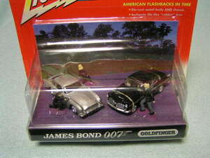 JAMES BOND 007 ゴールドフィンガー ダイカスト モデルカー2台セット 