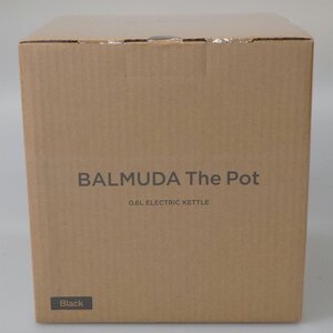 【未使用】BALMUDA バルミューダ/BALMUDA The Pot 電気ケトル/K07A-BK/76