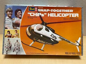 Revell CHiPs HELICOPTER 1/32 白バイ野郎 ジョン&パンチ レベル Hughes OH-6 Cayuse