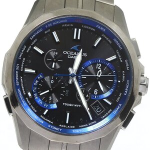 カシオ CASIO OCW-S2400-1AJF オシアナス マンタ ソーラー電波 メンズ _791131