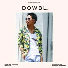 dowbl フラワープリントパーカー