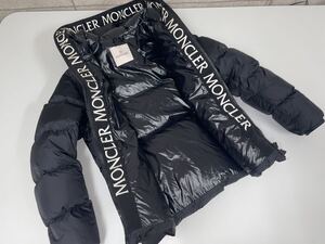 【正規輸入品】程度良好です！2021AW Moncler MONTCLA TG1 モンクレール モンクラ サイズ1 ブラック