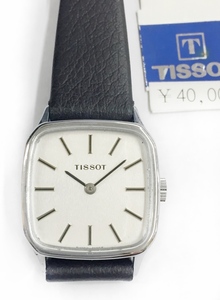 稼働品!! TISSOT/ティソ 手巻き レディース スクエア文字板 USED品 *