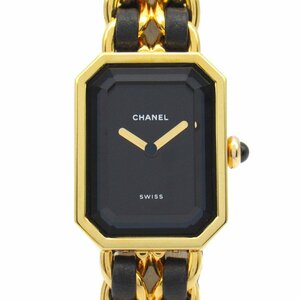 シャネル プルミエールM ブランドオフ CHANEL GP（ゴールドメッキ） 腕時計 GP/革 中古 レディース