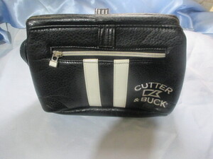  ◆CUTTER&BUCK/カッターアンドバック◆ゴルフカートバック◆黒◆used　 