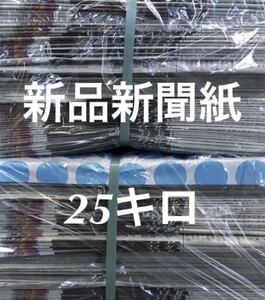 新聞紙 新品未使用 25キロ まとめ売り　トイレシート　清潔