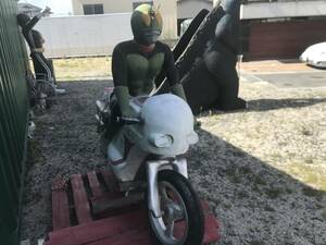 仮面ライダーサイクロン号　1／1 フィギア　コレクターコレクション