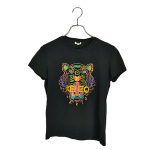 KENZO ケンゾー タイガー プリント Tシャツ F762TS7214YS M ブラック