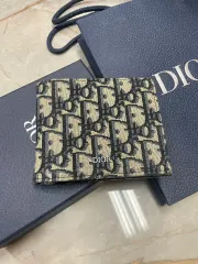 【雷市場（ポンジャン）商品韓国直送】 正規品 Dior(ディオール) オブリーク 二つ折り財布