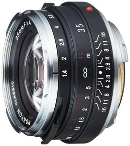 【中古】VoightLander 単焦点レンズ NOKTON classic 35mm F1.4 MC