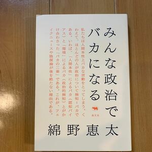 みんな政治でバカになる 綿野恵太／著