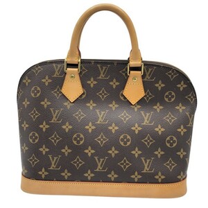 ルイ・ヴィトン LOUIS VUITTON アルマ M51130 ブラウン モノグラム・キャンバス ハンドバッグ レディース 中古