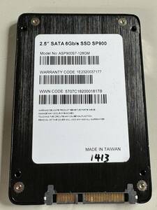 ADATA SSD 128GB【動作確認済み】1413