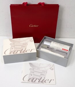 未使用 美品 カルティエ 時計 箱 ボックス ケース 時計 クリーニング クリーナー スプレー ブラシ クロス 手提げ 3771