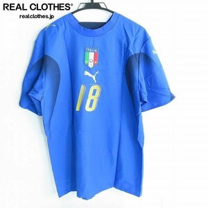 ☆PUMA/プーマ 2006 W杯優勝記念 イタリア代表 ホーム ユニフォーム #18 フィリッポ・インザーギ M /LPL