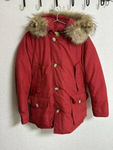 WOOLRICH ウールリッチ アークティックパーカー ARCTIC PARKA ダウンジャケット カナダ製 赤　レッド S