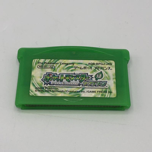 【中古】GBA）ポケットモンスターリーフグリーン(ソフト単品)[240011197369]