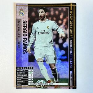 ♪♪WCCF 13-14 WBE セルヒオ・ラモス Sergio Ramos Real Madrid 2013-2014♪四点落札で普通郵便送料無料♪