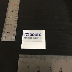 パソコンエンブレムDOLBY Advanced AUDIO v2 @1727