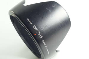 hiD-02★送料無料 並品★CANON EW-78BⅡEF28-135mm F3.5-5.6 IS USM用 キヤノン キャノン レンズフード EW-78BⅡ