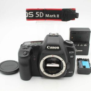 ショット数8786【美品】 Canon キヤノン EOS 5D Mark II ボディ デジタル 一眼レフ カメラ バッテリー劣化なし CANON キャノン 55002