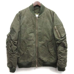 レディメイド READYMADE JESSE JACKET ボンバージャケット MA-1 ブルゾン ライナー付き ヴィンテージ コットン カーキ 2 メンズ