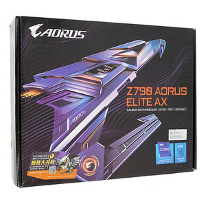 【中古】GIGABYTE製 ATXマザーボード Z790 AORUS ELITE AX Rev.1.0 LGA1700 元箱あり [管理:1050024457]