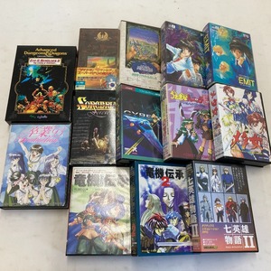 02w11146★1円~ ジャンク レトロ PCゲーム PC-98 / FM TOWNS / Windows95 等 13本セット フロッピー CD-ROM ※動作未確認 ジャンク品