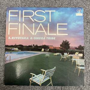 PROMO/見本盤/LP/杉山清貴&オメガトライブ/『First Finale』/1985年/30180-28/アウトキャスト藤田浩一プロデュース・林哲司作編曲/NF120653