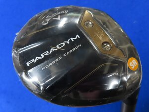 【新品・訳あり】キャロウェイ 2023 PARADYM（パラダイム）フェアウェイウッド　5Ｗ（18°）【SR】VENTUS TR-5 for Callaway