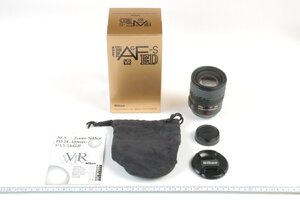 ※ 実写済動作OK Nikon ニコン ズームレンズ F AF-S NIKKOR 24-120mm f3.5-5.6 G VR ED 前後キャップ 箱 ケース付 c0577