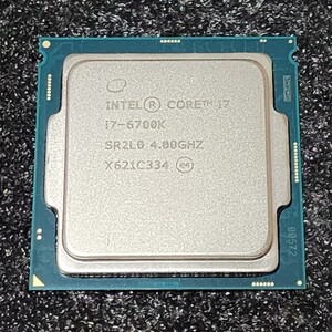 CPU Intel Core i7 6700K 4.0GHz 4コア8スレッド SkyLake PCパーツ インテル 動作確認済み