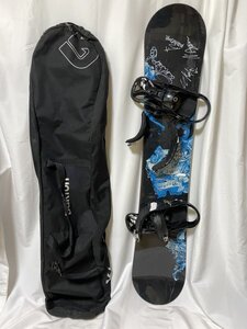 サイン入り【スノーボード】BURTON バートン 158cm ケース付き 現状品 スノボ