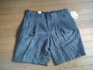 ★GAP ギャップ 黒 ツイード ウール 混 キュロット １０ 新品★