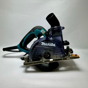 【KKB0910.4-261YK】【1円～】MAKITA マキタ 防じんマルノコ KS5000FX DIY 125mm 集じん機接続用ダストボックス 動作確認済 工具