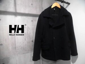 HELLY HANSEN ヘリーハンセン HH18603 メルトンウール ピーコート XL/Pコート/ウールジャケット/紺 ダークネイビー/メンズ/アウトドア