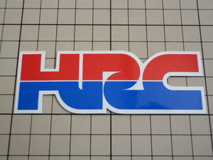 純正品 HRC ステッカー (98×35mm) ホンダ レーシング